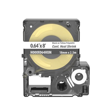 PANDUIT Mp Cassette, 2:1 Continuous HeatshriT H000X064HXM